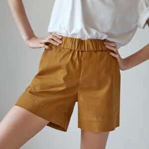 Everlane The Easy Short in Amber - Size 6